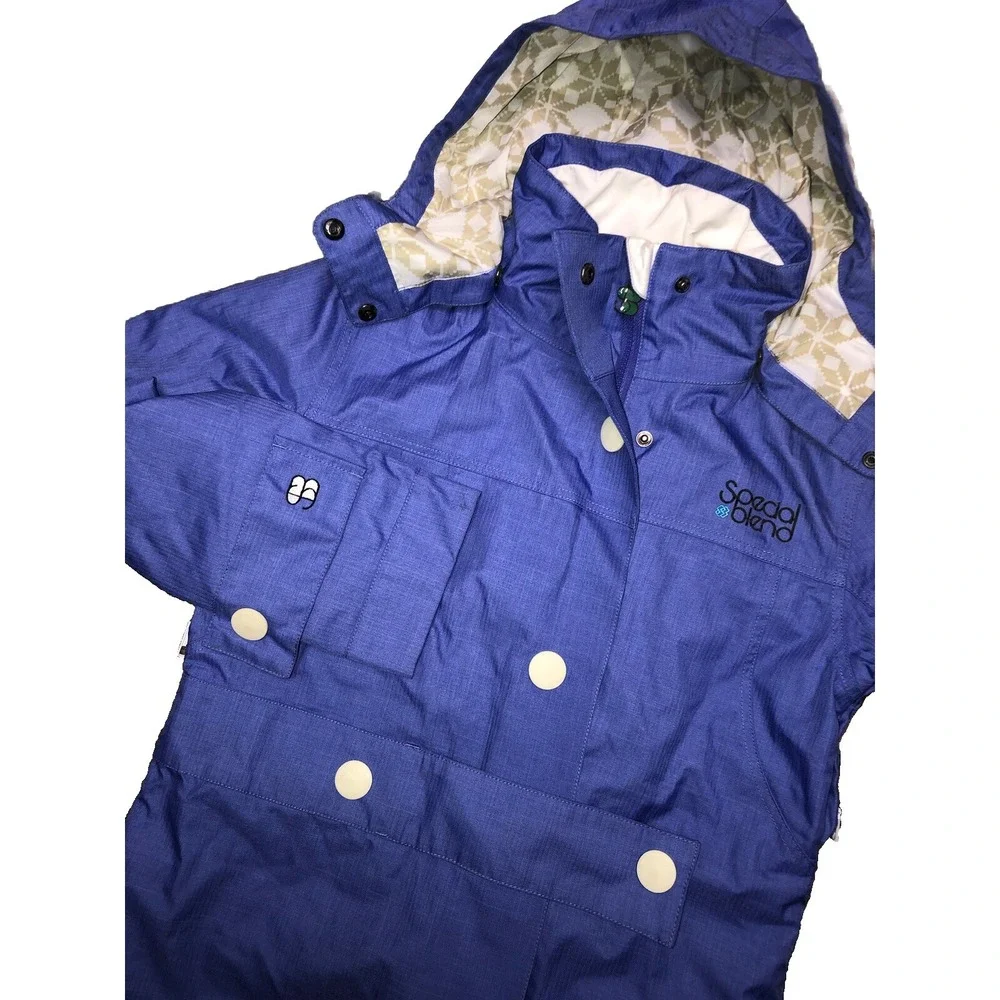 Special Blend‎ Jacket Women's S Purple Vented Snowboarding Ski 10K